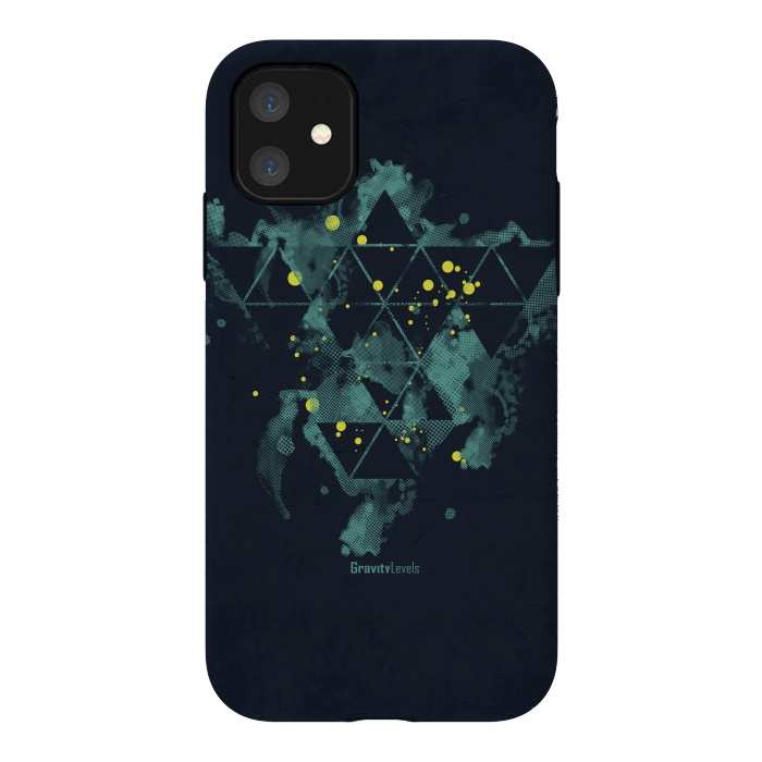 iPhone 11 StrongFit Gravity Levels - Space Bird by Sitchko