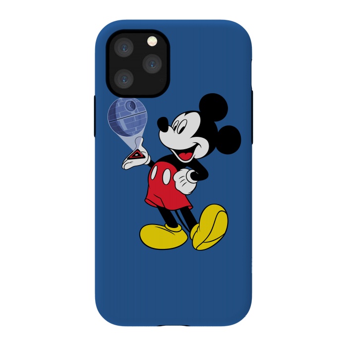 iPhone 11 Pro StrongFit Mickey Mouse Death Star Plans Star Wars by Alisterny