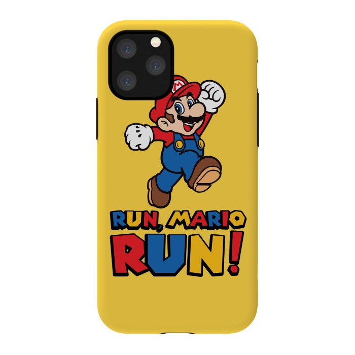 iPhone 11 Pro StrongFit Run, Mario Run by Alisterny