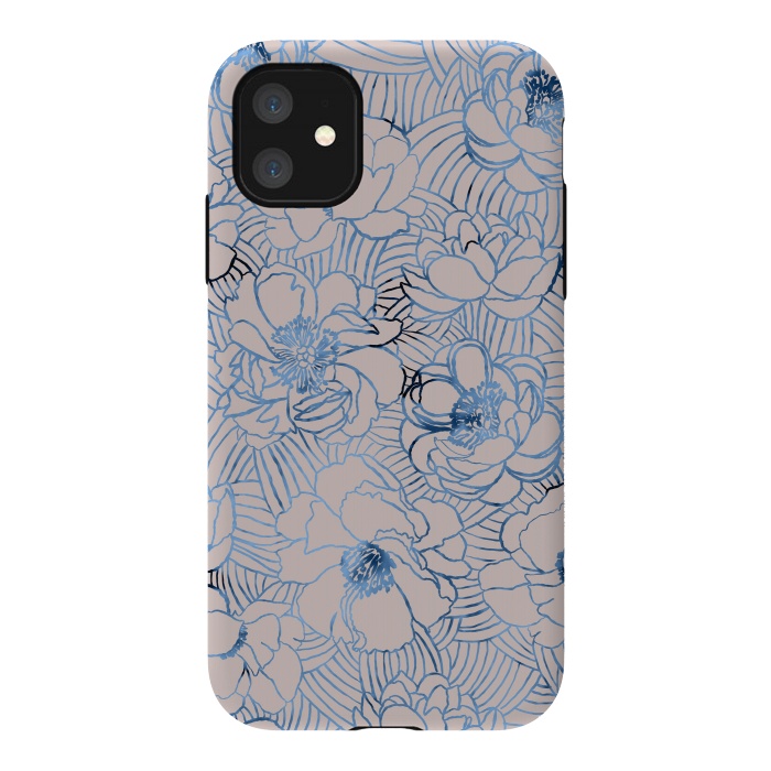 iPhone 11 StrongFit ThistleDown  by Victoria Krupp-Rombalski