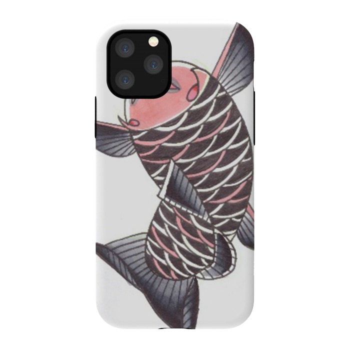iPhone 11 Pro StrongFit Pigfish by Evaldas Gulbinas 
