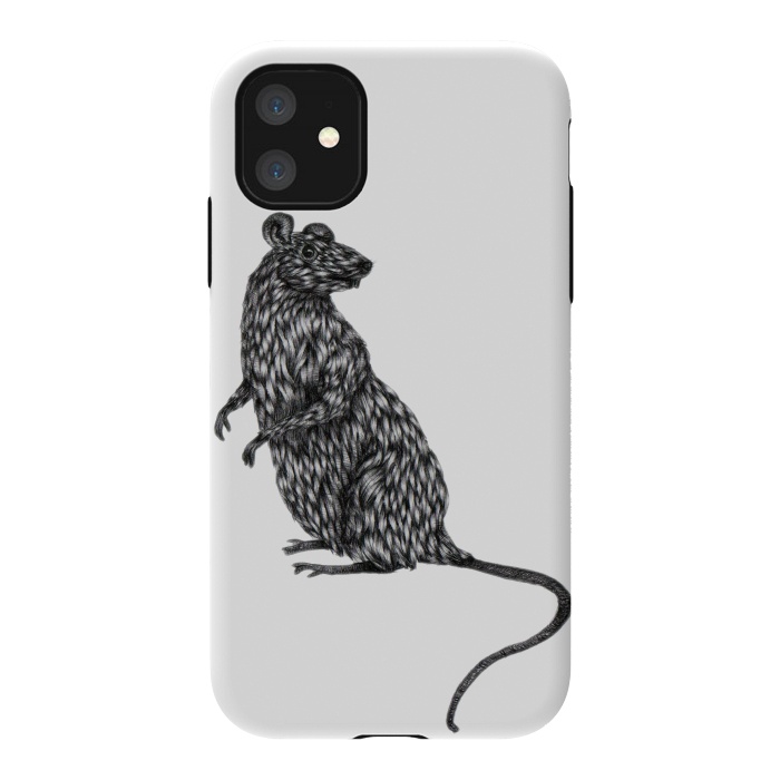 iPhone 11 StrongFit Little Rat by ECMazur 