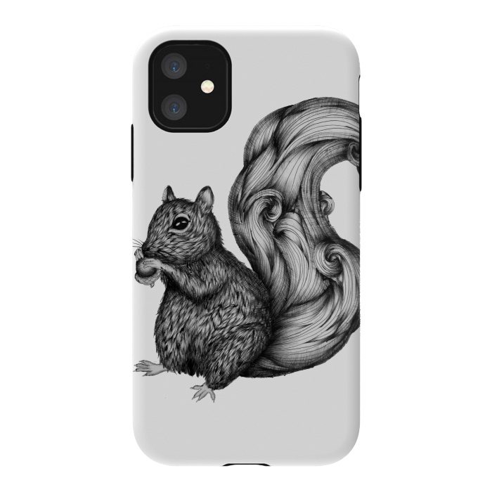 iPhone 11 StrongFit Little Squirrel by ECMazur 