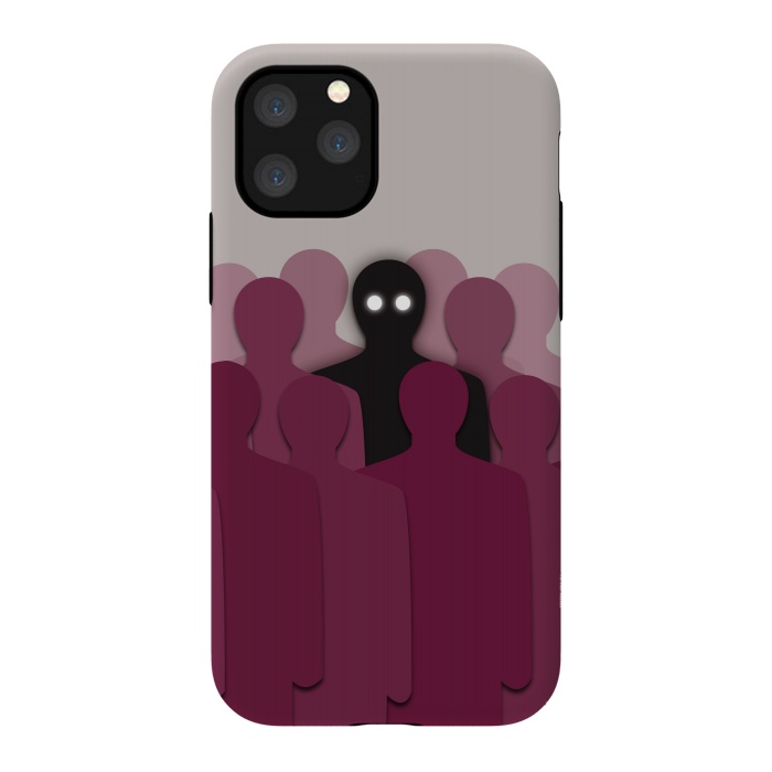 iPhone 11 Pro StrongFit Different And Alone In Crowd by Boriana Giormova