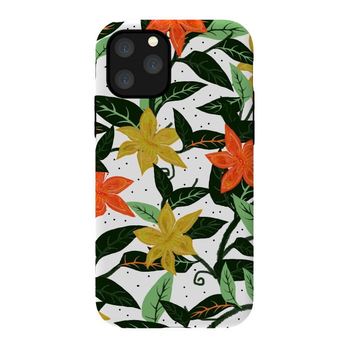 iPhone 11 Pro StrongFit Tropical Rainforest by Uma Prabhakar Gokhale
