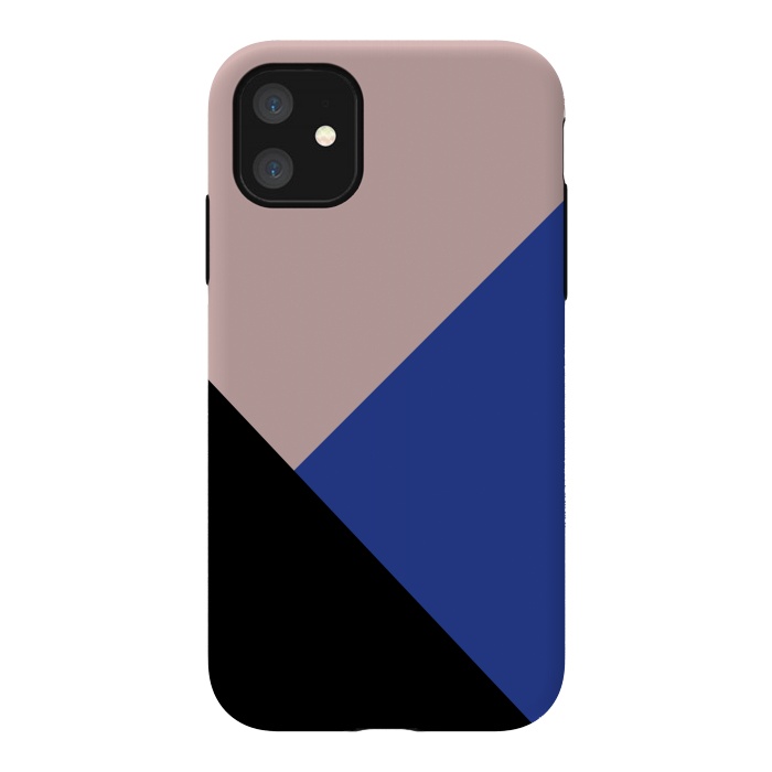 iPhone 11 StrongFit Color Block  by Caitlin Workman