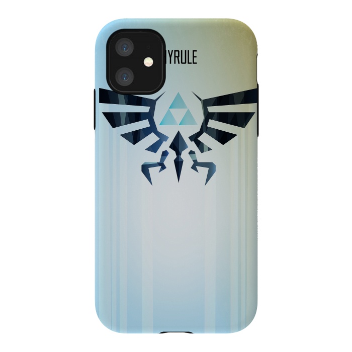 iPhone 11 StrongFit Hyrule Rising by Barrett Biggers