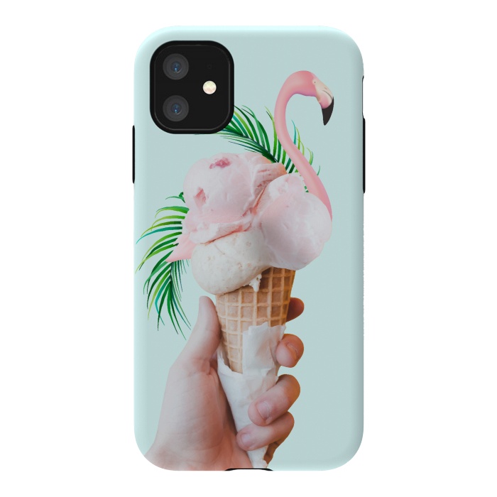 iPhone 11 StrongFit Tropical Ice Cream by Uma Prabhakar Gokhale