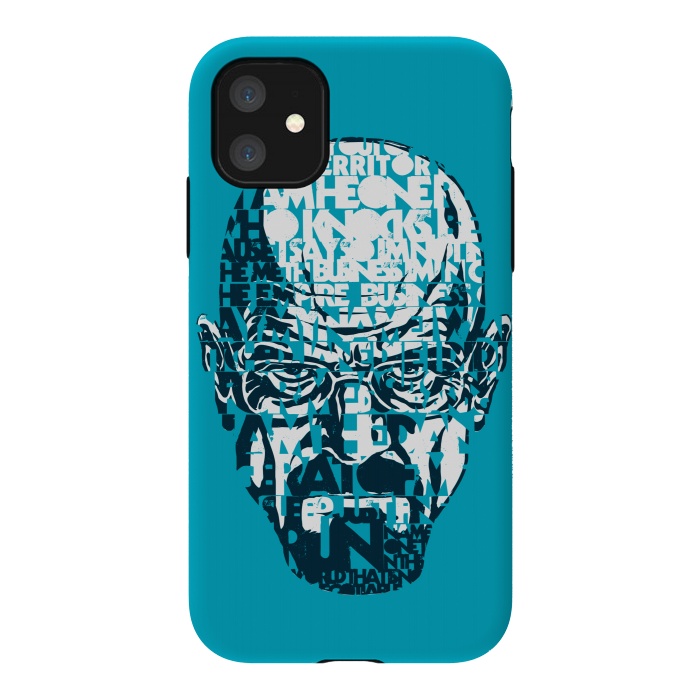 iPhone 11 StrongFit Heisenberg Quotes by Branko Ricov