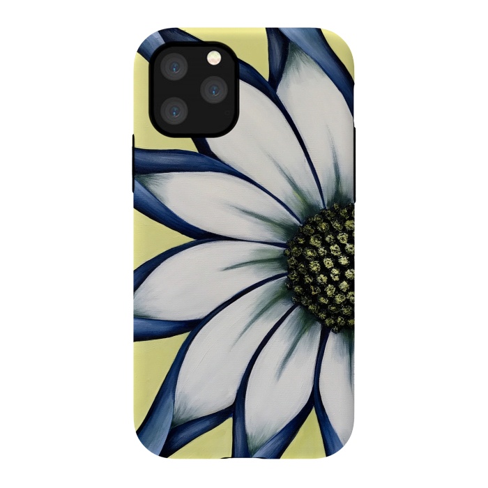 iPhone 11 Pro StrongFit White African Daisy by Denise Cassidy Wood