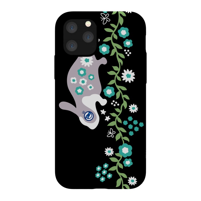 iPhone 11 Pro StrongFit Rabbit in Garden by Michael Cheung