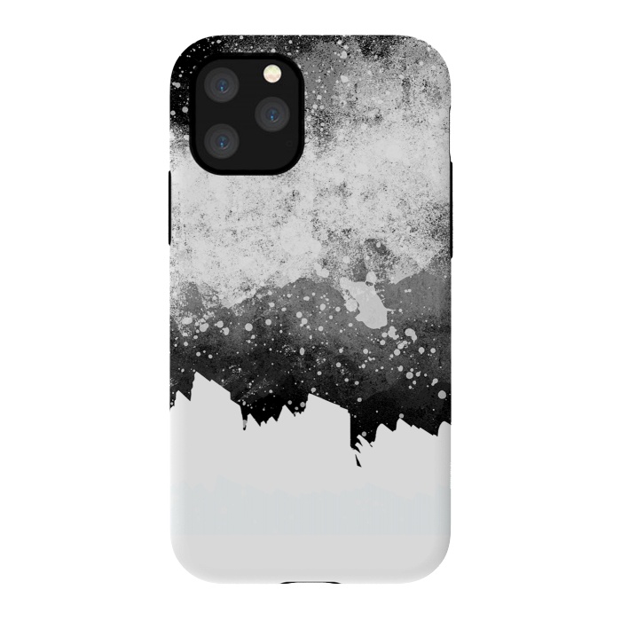 iPhone 11 Pro StrongFit Galaxy Greyscale by Steve Wade (Swade)