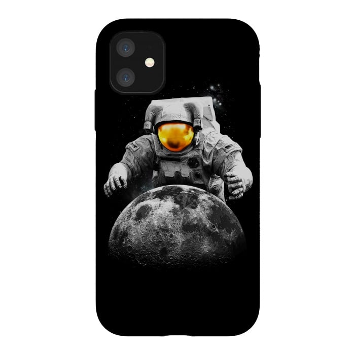 iPhone 11 StrongFit The conquest of the moon by Mitxel Gonzalez