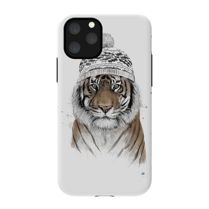 iPhone 11 Pro StrongFit Siberian tiger by Balazs Solti