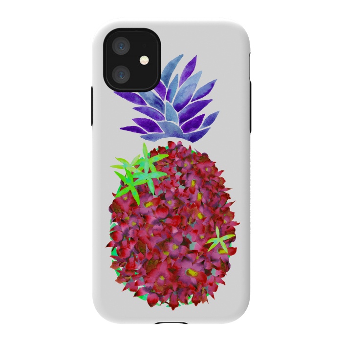 iPhone 11 StrongFit Pineapple Punch by Amaya Brydon