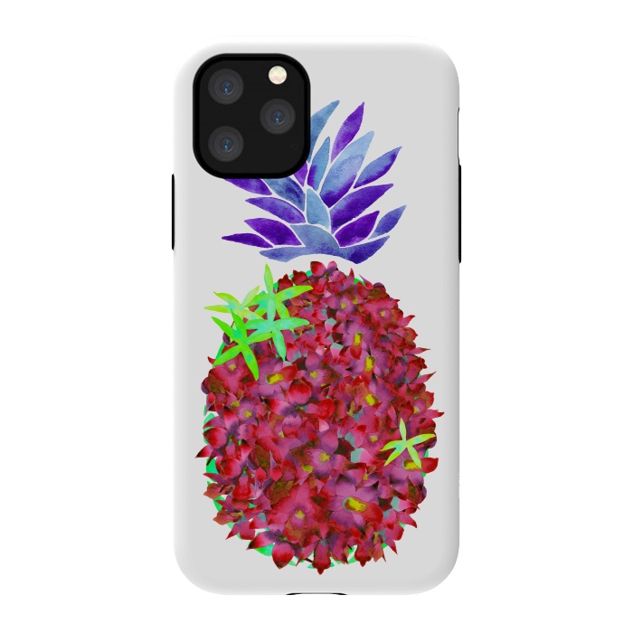iPhone 11 Pro StrongFit Pineapple Punch by Amaya Brydon