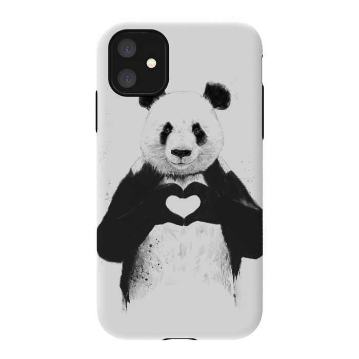 iPhone 11 StrongFit All you need is love by Balazs Solti