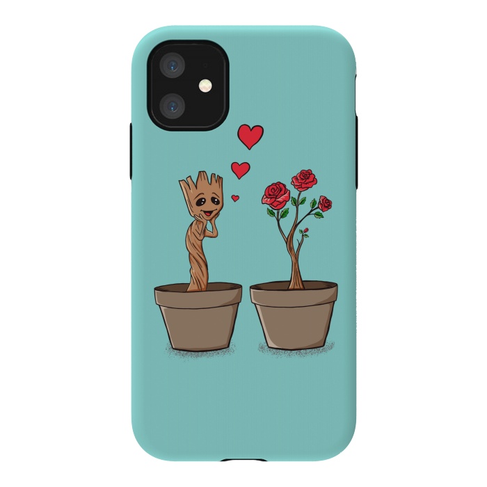 iPhone 11 StrongFit In Love by Coffee Man