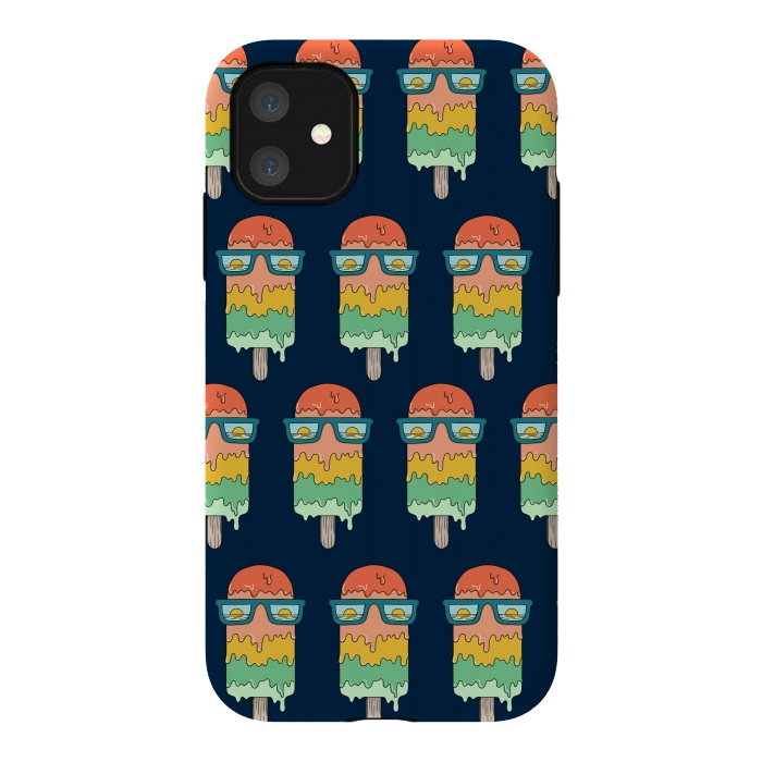 iPhone 11 StrongFit Hot Ice Cream pattern by Coffee Man