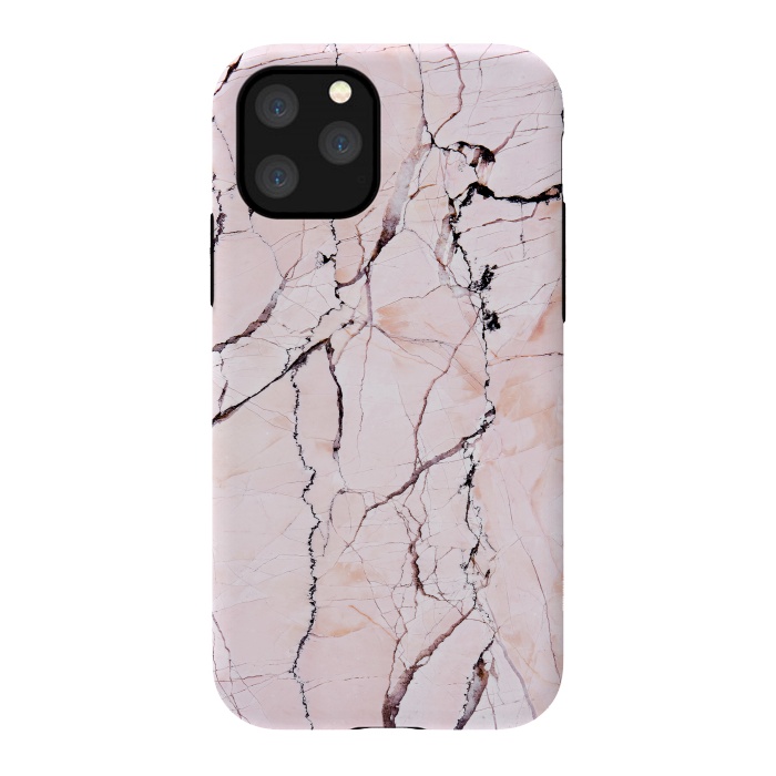 iPhone 11 Pro StrongFit Pink texture marble by Mmartabc