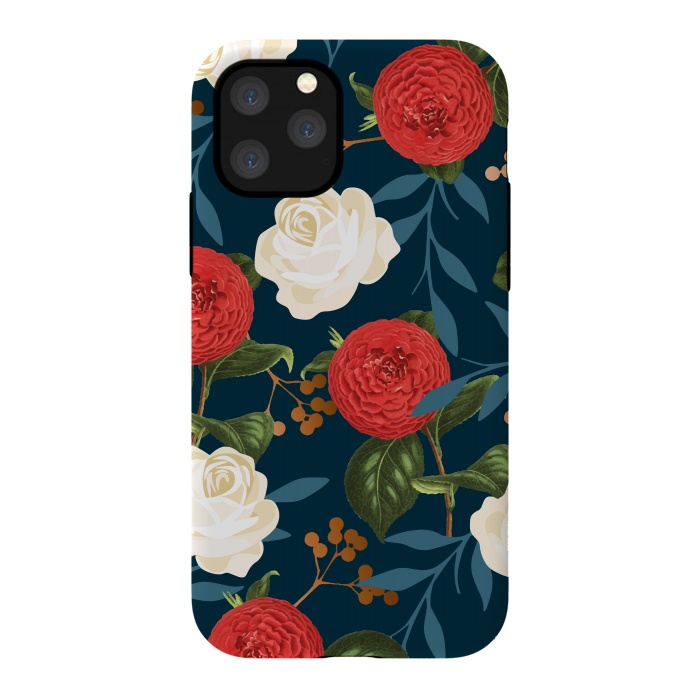 iPhone 11 Pro StrongFit Floral Obsession V2 by Uma Prabhakar Gokhale