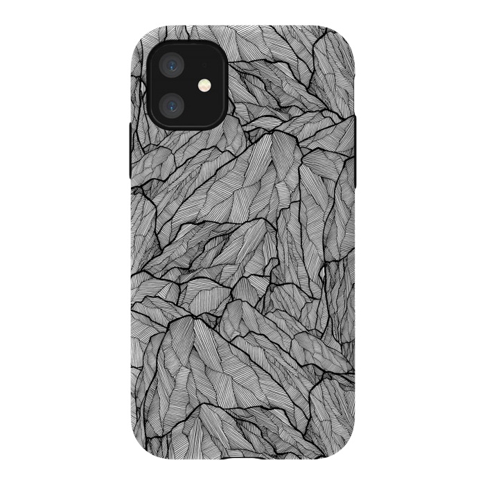 iPhone 11 StrongFit Rocks on rocks by Steve Wade (Swade)