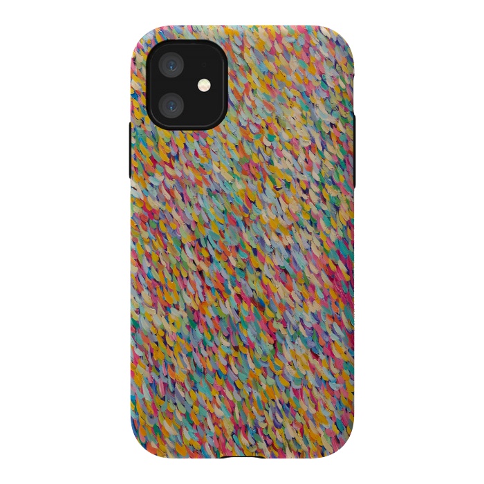iPhone 11 StrongFit COLOUR LOVES YOU by Helen Joynson
