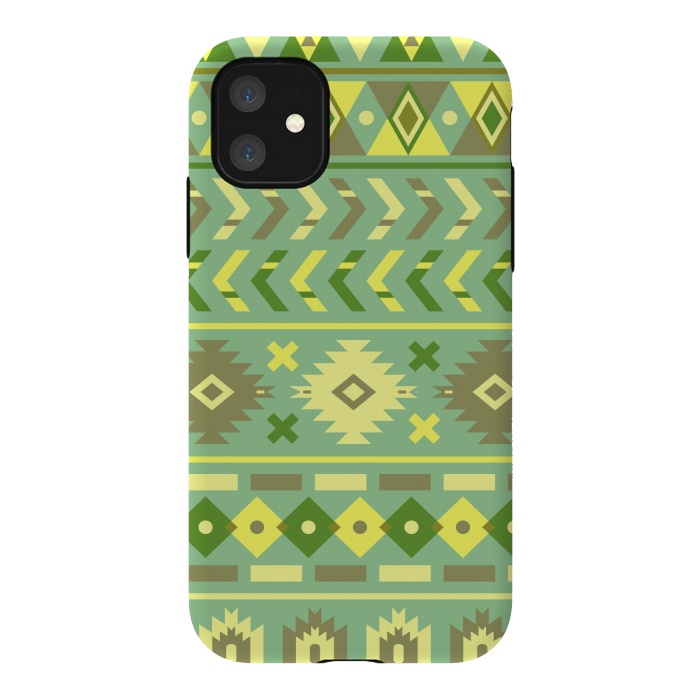 iPhone 11 StrongFit Ethnic Pattern by Dhruv Narelia