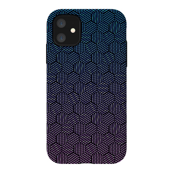 iPhone 11 StrongFit Hexagon Rotation by Sitchko
