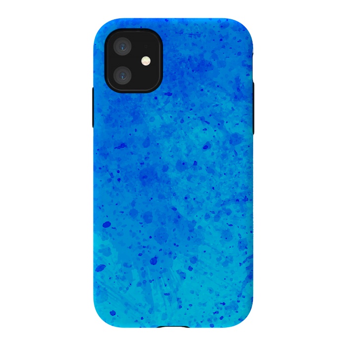 iPhone 11 StrongFit Blue Chaos by Sitchko