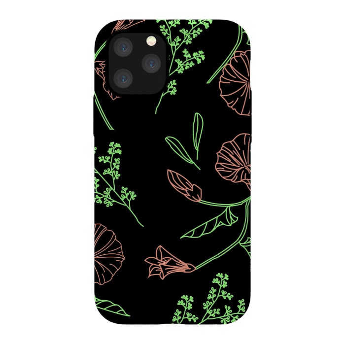 iPhone 11 Pro StrongFit floral design 3 by MALLIKA