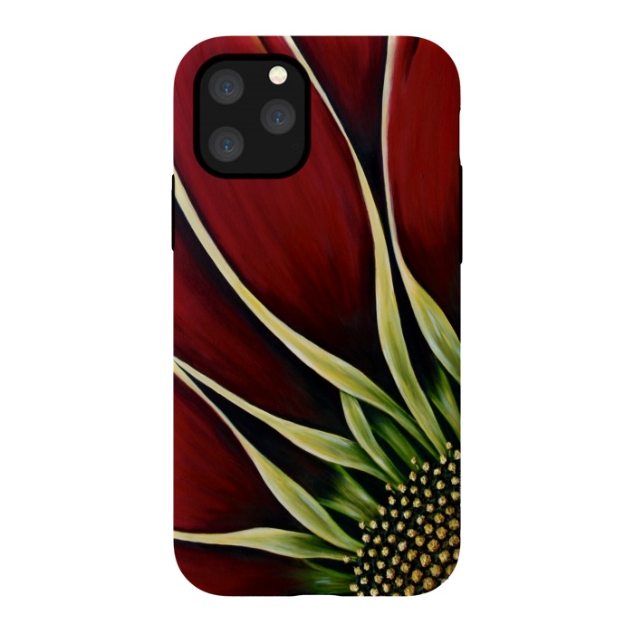 iPhone 11 Pro StrongFit Red Gazania II by Denise Cassidy Wood