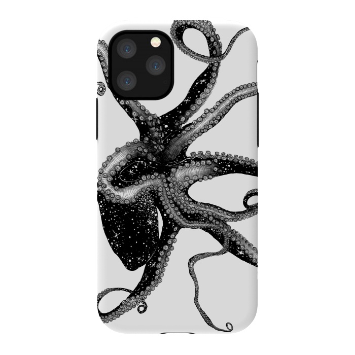 iPhone 11 Pro StrongFit Cosmic Octopus by ECMazur 