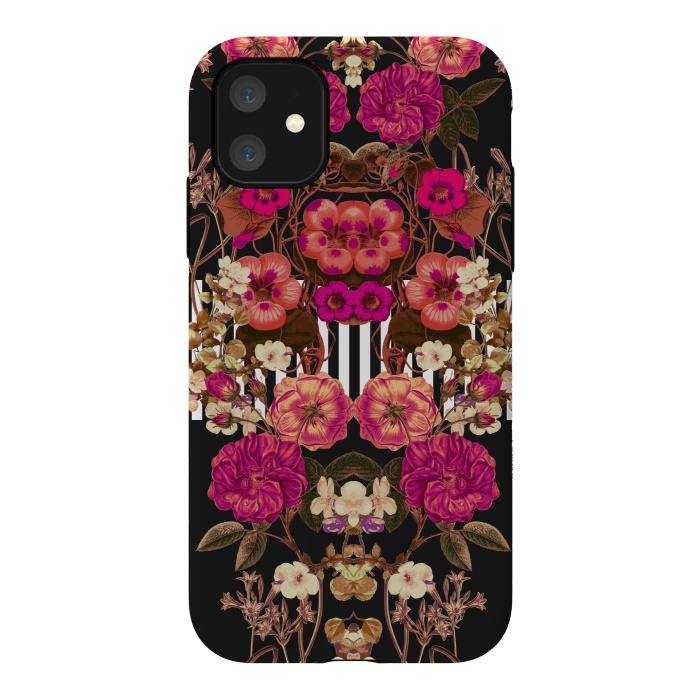 iPhone 11 StrongFit Floral Crossings by Zala Farah