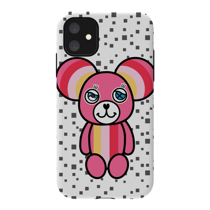 iPhone 11 StrongFit CUTIE BEAR by Michael Cheung