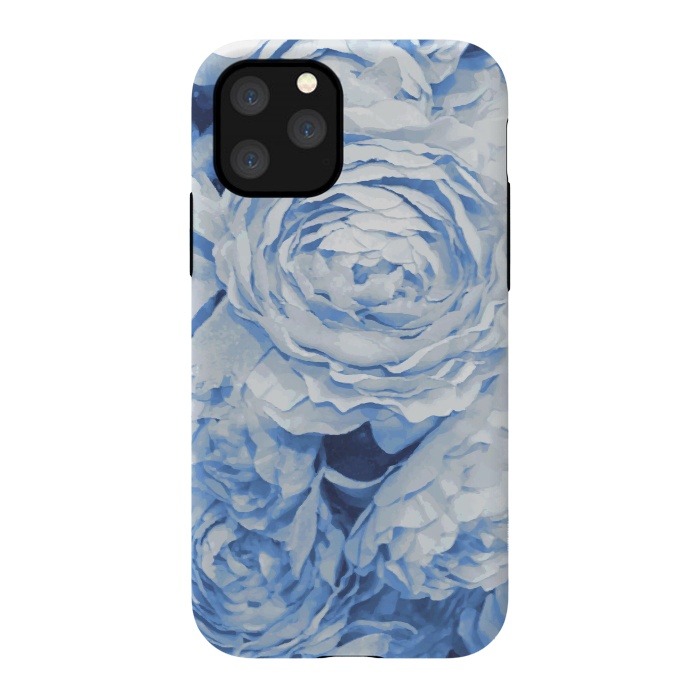 iPhone 11 Pro StrongFit Blue roses by Julia Grifol