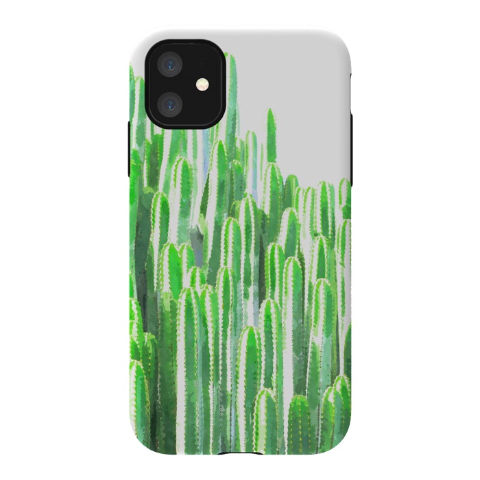 iPhone 11 StrongFit Cactus Illustration by Alemi