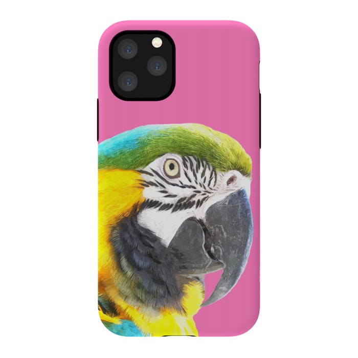 iPhone 11 Pro StrongFit Macaw Portrait by Alemi