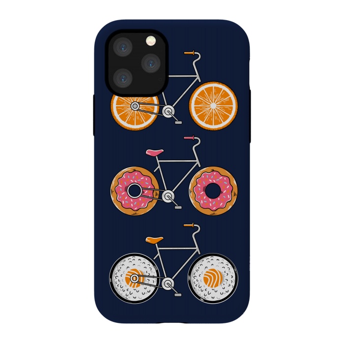 iPhone 11 Pro StrongFit Food Bicycle 2 by Coffee Man