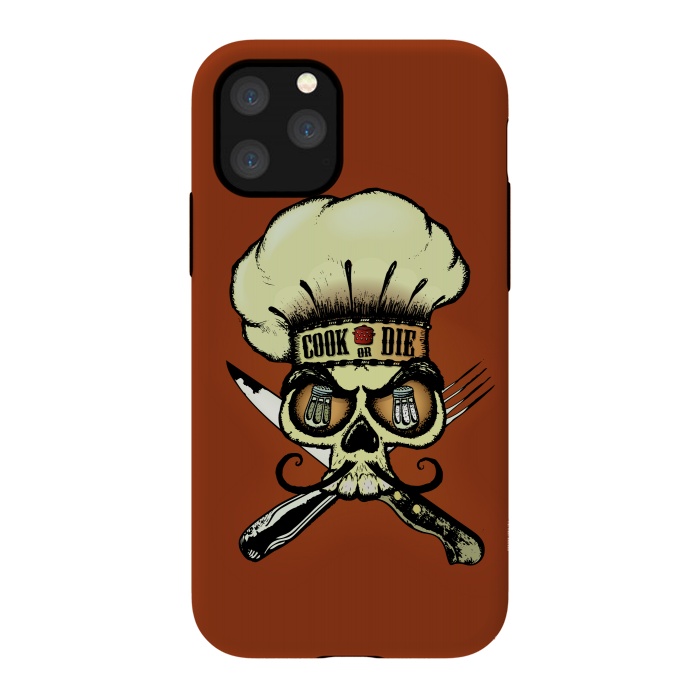 iPhone 11 Pro StrongFit COOK OR DIE by Mangulica