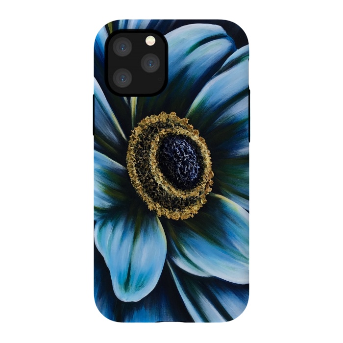 iPhone 11 Pro StrongFit Blue Cosmos by Denise Cassidy Wood