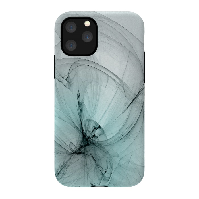 iPhone 11 Pro StrongFit Magic Turquoise Fractal by Andrea Haase