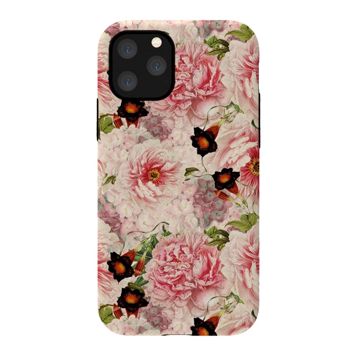 iPhone 11 Pro StrongFit Victorian Vintage Roses by  Utart