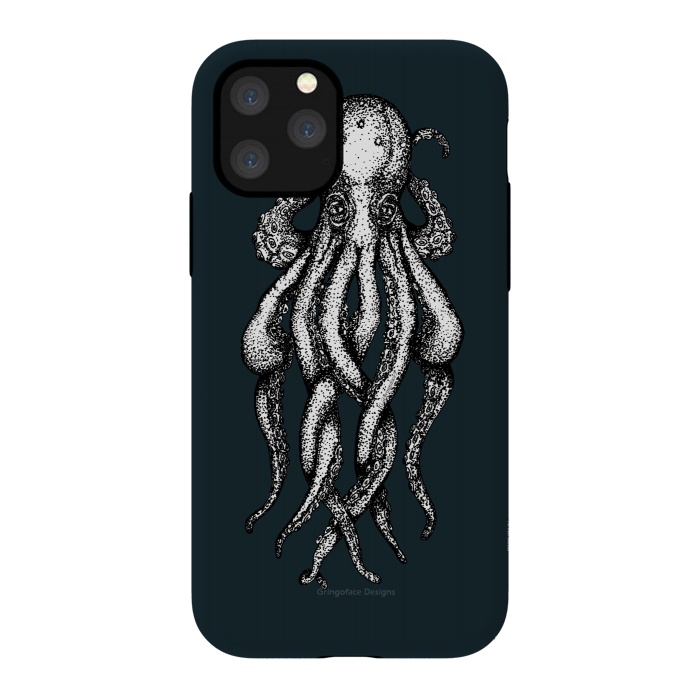 iPhone 11 Pro StrongFit Octopus 1 by Gringoface Designs