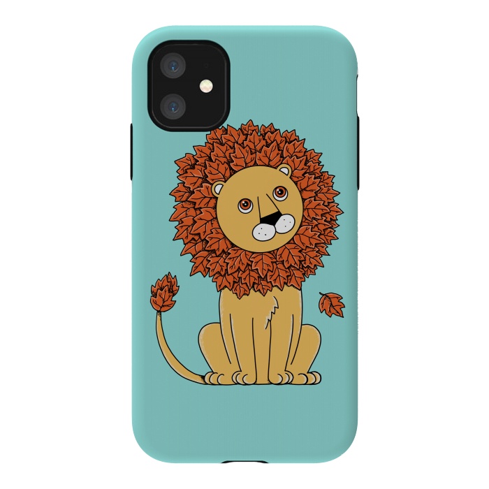iPhone 11 StrongFit Lion by Coffee Man