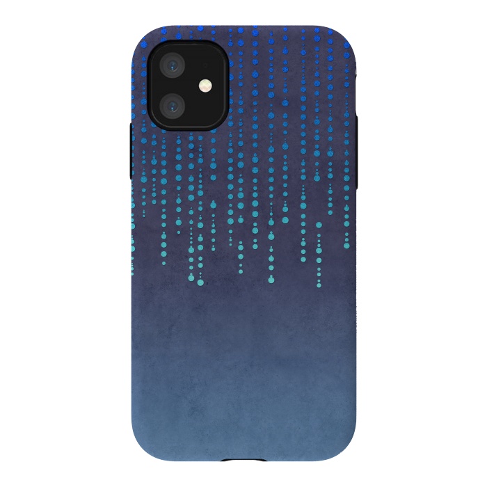 iPhone 11 StrongFit Blue Glamour by Andrea Haase