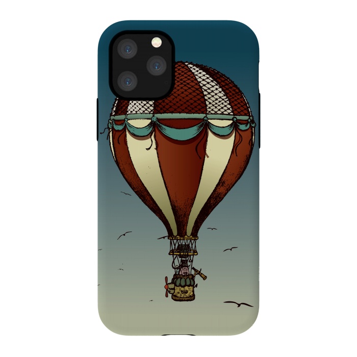 iPhone 11 Pro StrongFit Fantastic voyage of Mr.Pig by Mangulica