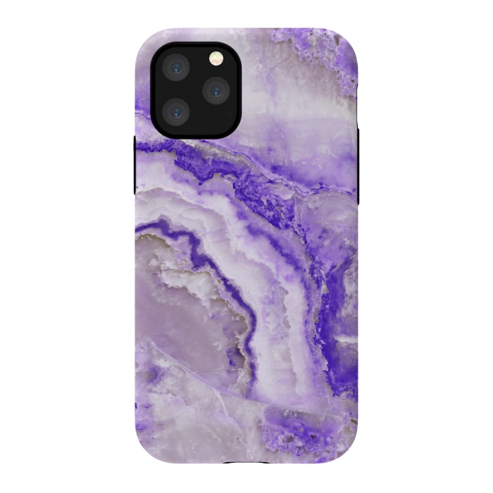 iPhone 11 Pro StrongFit Ultra Violet Veined Marble by  Utart