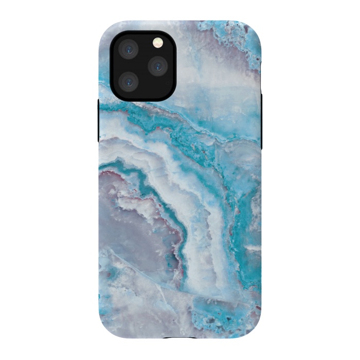 iPhone 11 Pro StrongFit Teal Veined Agate by  Utart