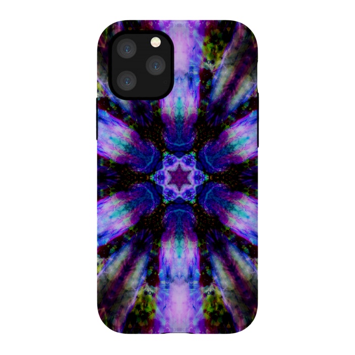 iPhone 11 Pro StrongFit Ultra violet ink mandala by haroulita
